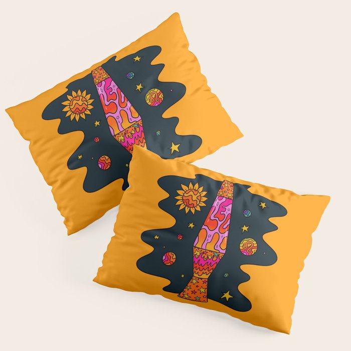 Leo Lava Lamp Pillow Sham Gallery Image 3