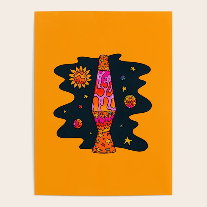 Leo Lava Lamp Poster Gallery Image 1