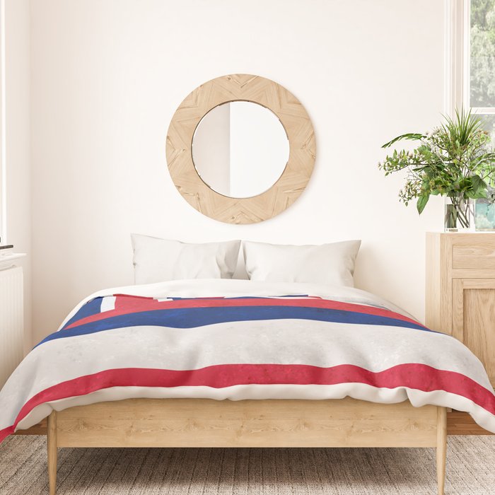 Flag of Hawaii Duvet Cover Gallery Image 3