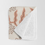 LA VILLE VINE BLUSH Throw Blanket Gallery Image 3