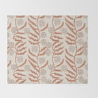 LA VILLE VINE BLUSH Throw Blanket Gallery Image 2