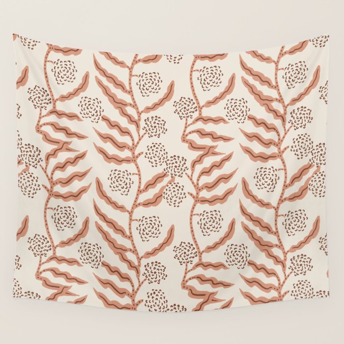 LA VILLE VINE BLUSH Wall Tapestry Gallery Image 1