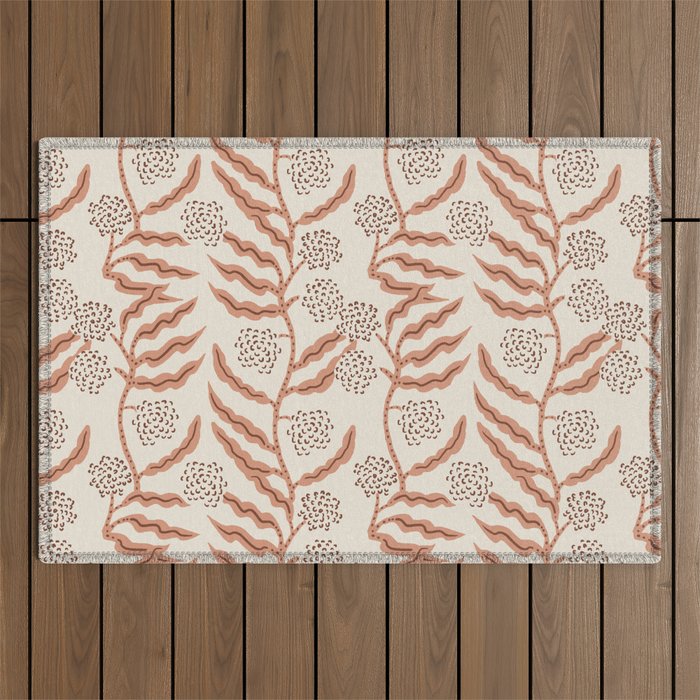 LA VILLE VINE BLUSH Outdoor Rug Gallery Image 1