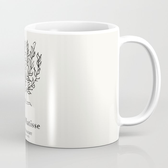 Henri Matisse 'Tree of Life' Abstract Line Art Coffee Mug Gallery Image 1