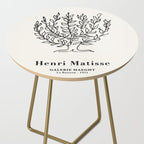 Henri Matisse 'Tree of Life' Abstract Line Art Side Table Gallery Image 2