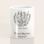 Henri Matisse 'Tree of Life' Abstract Line Art Coffee Mug Gallery Image 4