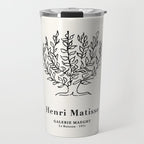 Henri Matisse 'Tree of Life' Abstract Line Art Travel Mug Gallery Image 1