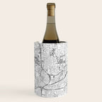Atlanta White Map Wine Chiller Gallery Image 1
