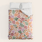 Simple colorful floral CWP Duvet Cover Gallery Image 6