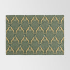 Night Cheetahs - Fern Green and Gold Rug Gallery Image 2
