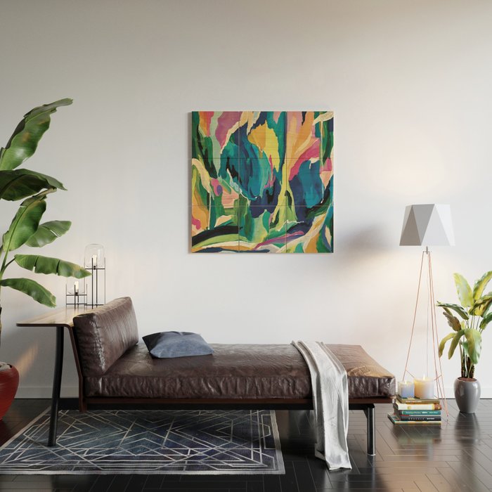 Flourishing  Wood Wall Art Gallery Image 2