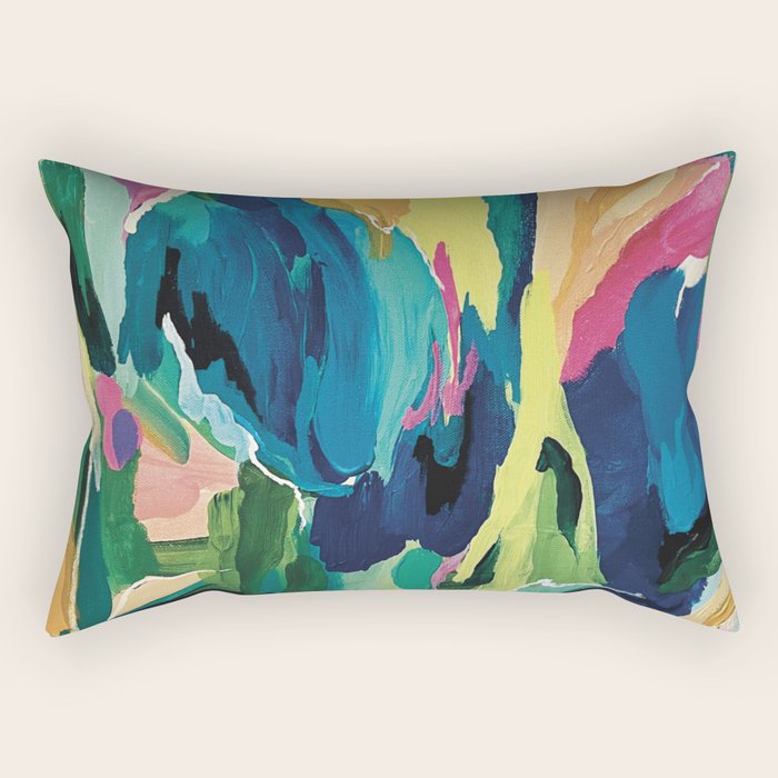 Flourishing  Rectangular Pillow Gallery Image 1