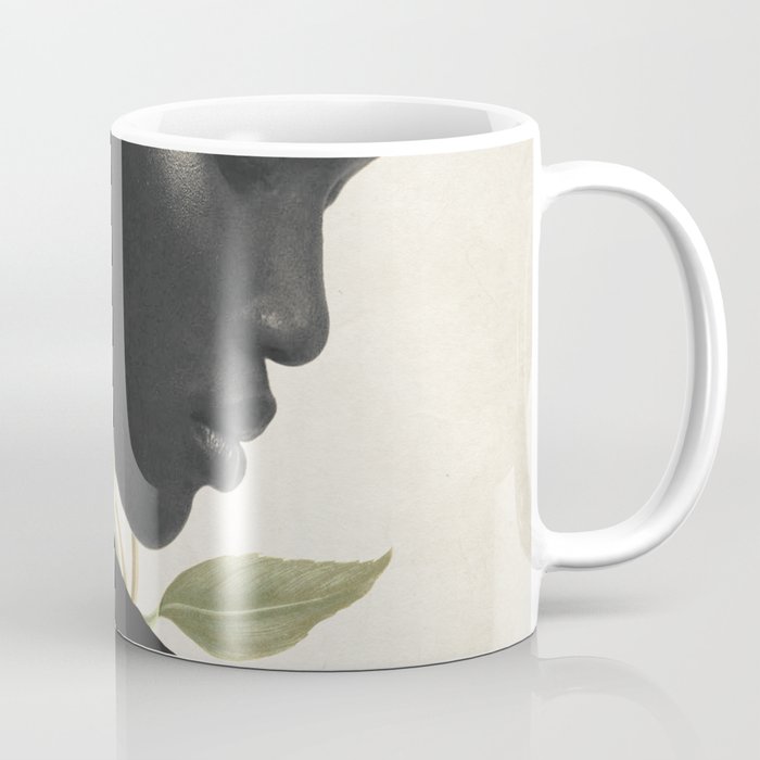 minimal collage /silence 6 Coffee Mug Gallery Image 1