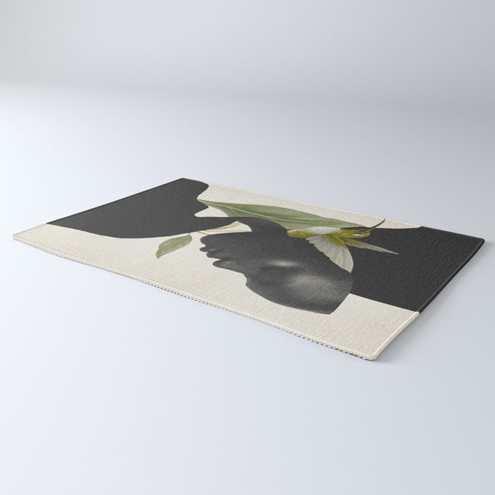 minimal collage /silence 6 Rug Gallery Image 3