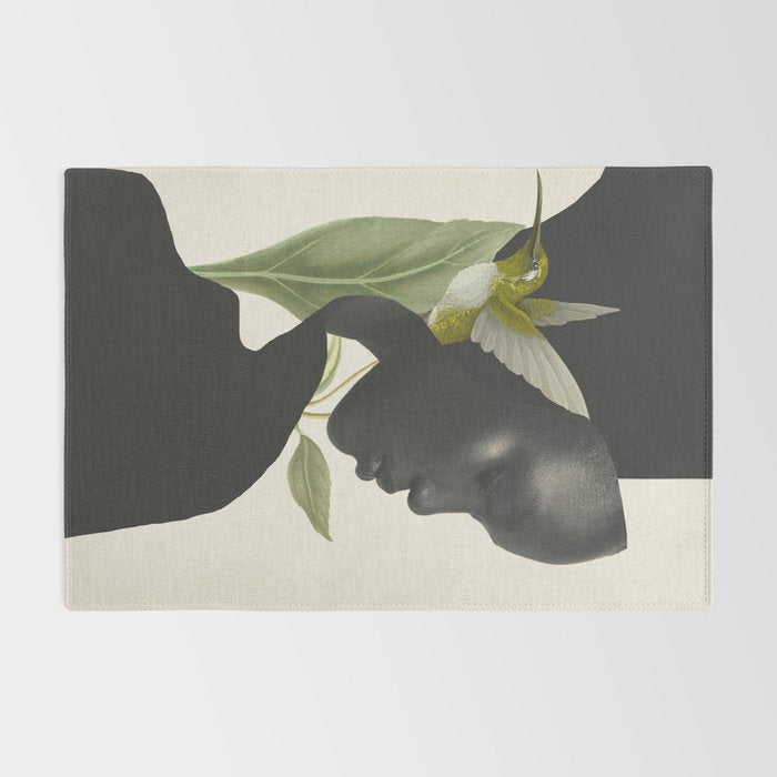 minimal collage /silence 6 Rug Gallery Image 2