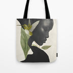 minimal collage /silence 6 Tote Bag Gallery Image 1