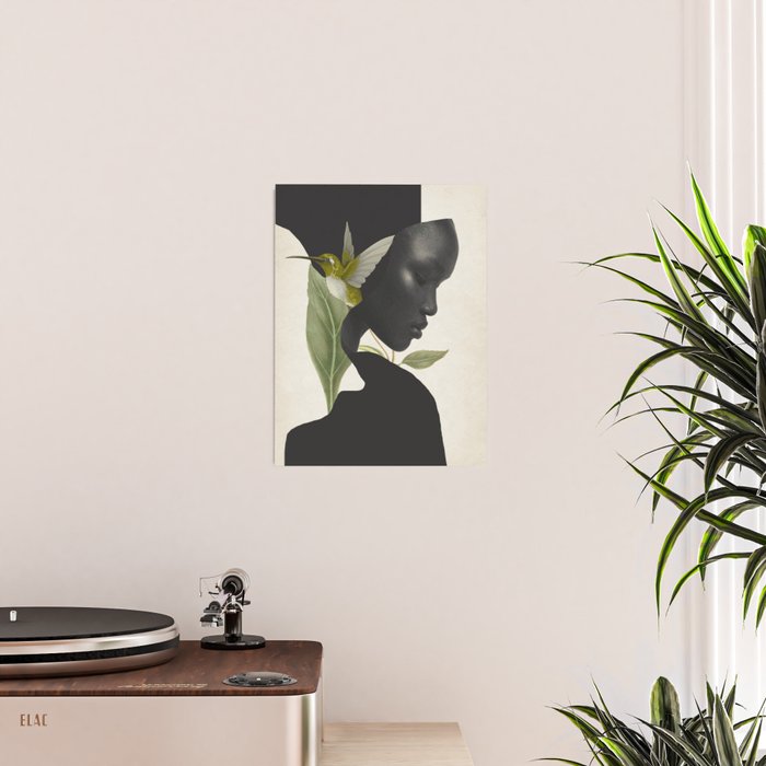 minimal collage /silence 6 Poster Gallery Image 2