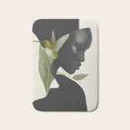 minimal collage /silence 6 Bath Mat Gallery Image 1