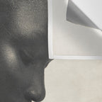 minimal collage /silence 6 Wall Tapestry Gallery Image 3