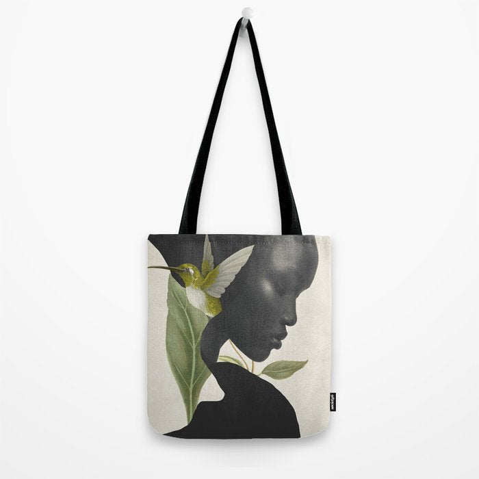 minimal collage /silence 6 Tote Bag Gallery Image 2