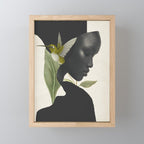 minimal collage /silence 6 Mini Art Print Gallery Image 1
