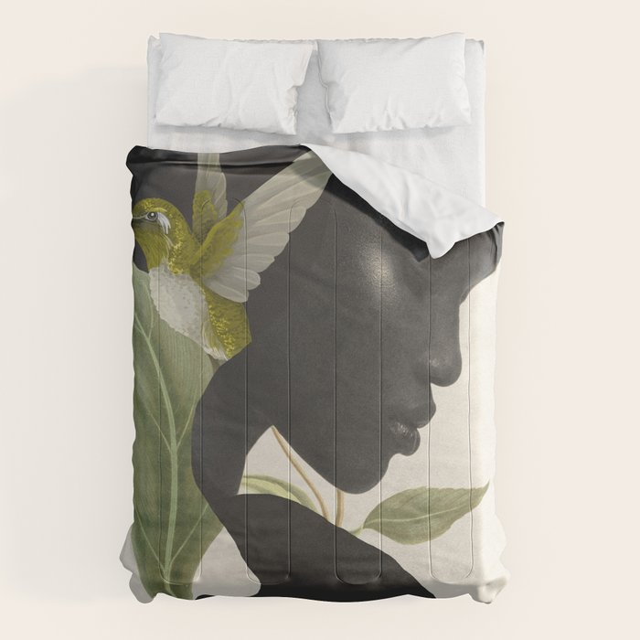 minimal collage /silence 6 Comforter Gallery Image 6