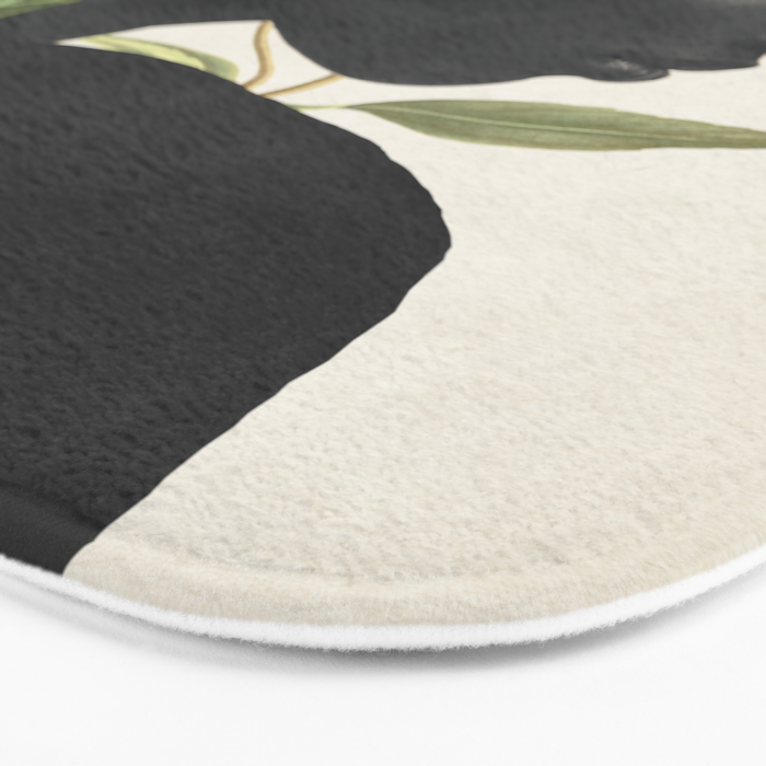 minimal collage /silence 6 Bath Mat Gallery Image 3
