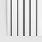 Vertical Dark Grey Stripes Pattern Poster Gallery Image 3
