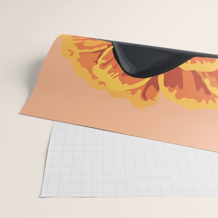 Charro mexican kawaii cute sugar skull mexican style cempasúchil mustache mexican sombrero skeleton  Wrapping Paper Gallery Image 2