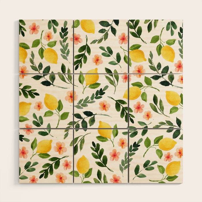 Lemon Grove Wood Wall Art Gallery Image 1