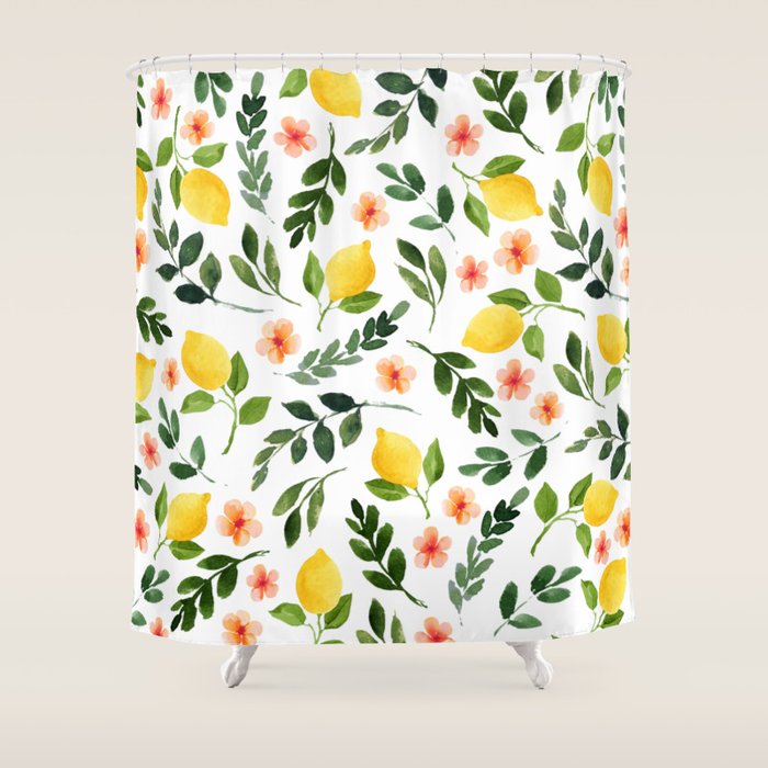 Lemon Grove Shower Curtain Gallery Image 1