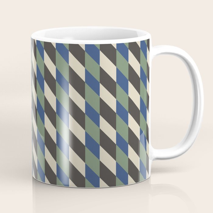 Gingham Coffee Mug Gallery Image 1