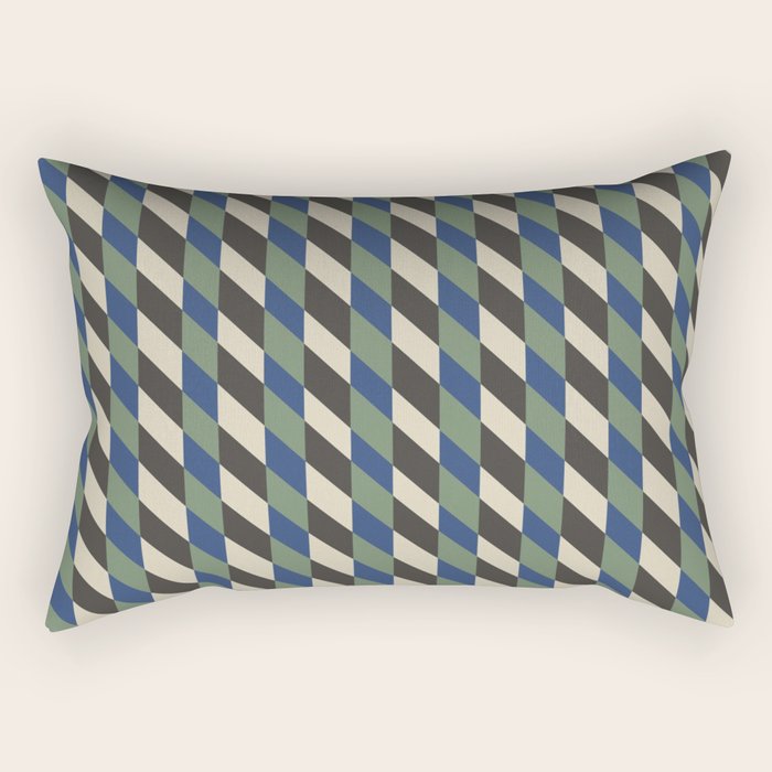 Gingham Rectangular Pillow Gallery Image 2
