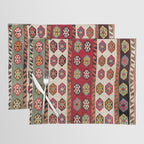 Kurdish  Antique Malatya Turkish Kilim Print Placemat Gallery Image 1