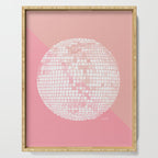 Disco Ball - Blush Serving Tray Gallery Image 1