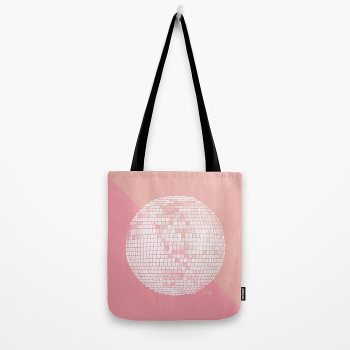 Disco Ball - Blush Tote Bag Gallery Image 2