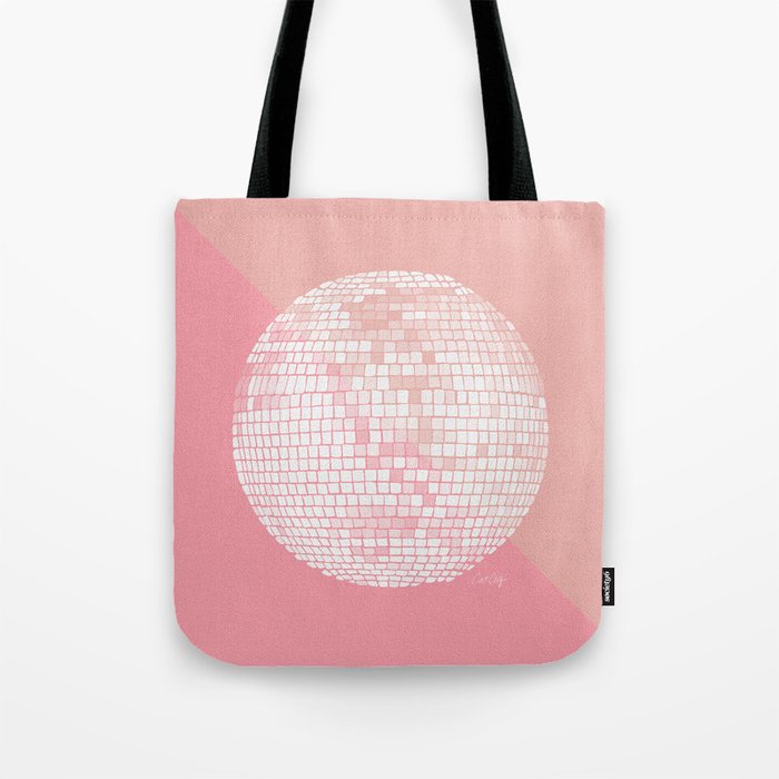Disco Ball - Blush Tote Bag Gallery Image 1