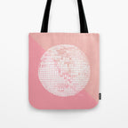 Disco Ball - Blush Tote Bag Gallery Image 1