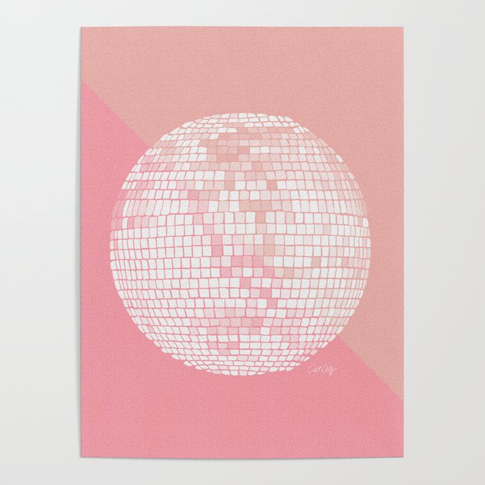 Disco Ball - Blush Poster Gallery Image 4