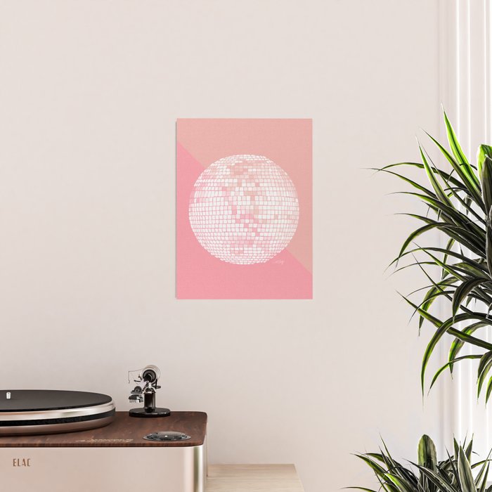 Disco Ball - Blush Poster Gallery Image 2