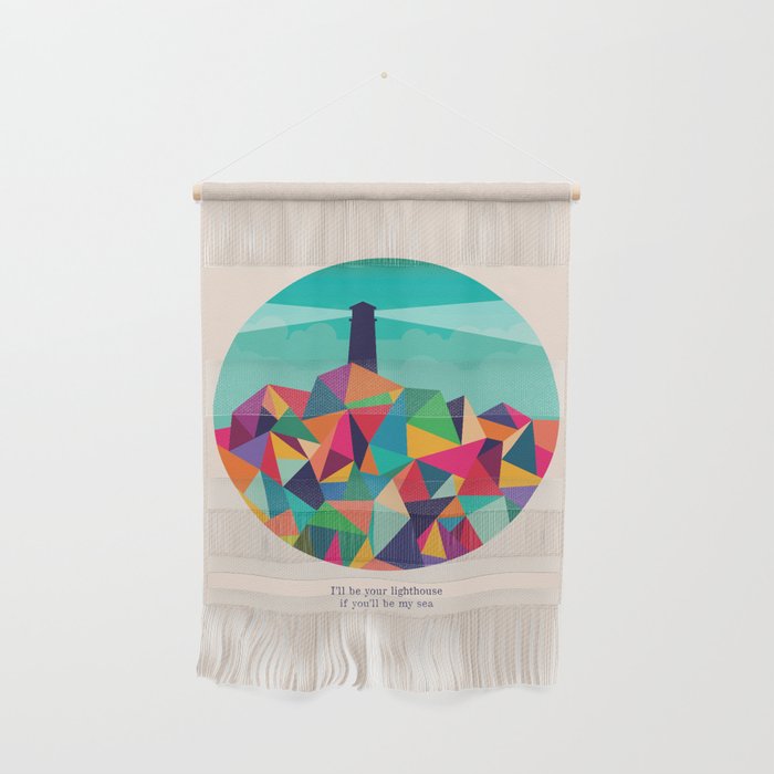 I'll be your lighthouse if you'll be my sea Wall Hanging Gallery Image 1