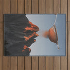 Cocoa Dusk - Chocolate Mountain Peak Outdoor Rug Gallery Image 1
