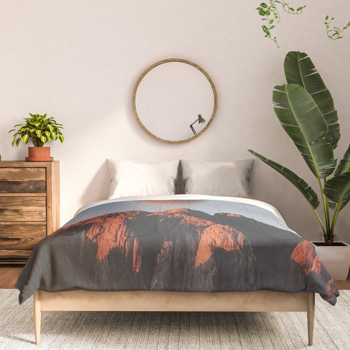 Cocoa Dusk - Chocolate Mountain Peak Comforter Gallery Image 3