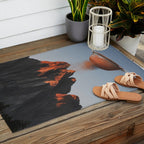 Cocoa Dusk - Chocolate Mountain Peak Outdoor Rug Gallery Image 2