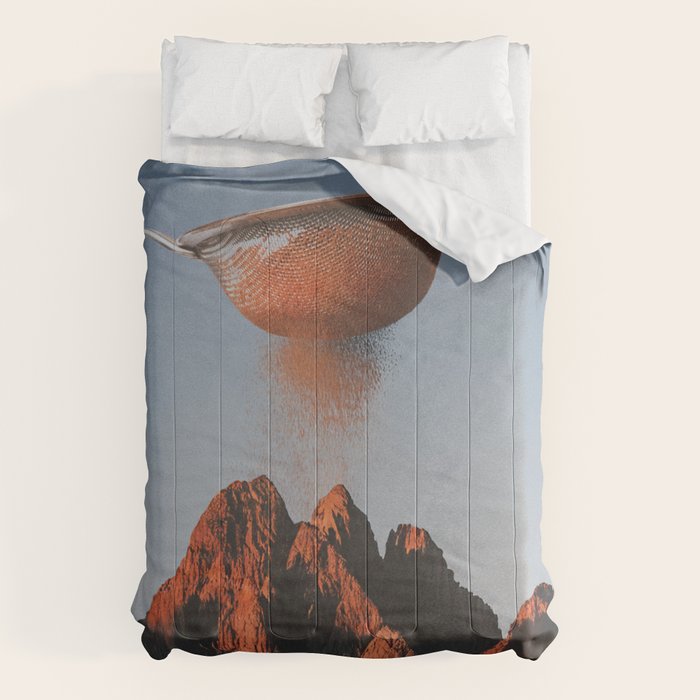 Cocoa Dusk - Chocolate Mountain Peak Comforter Gallery Image 1
