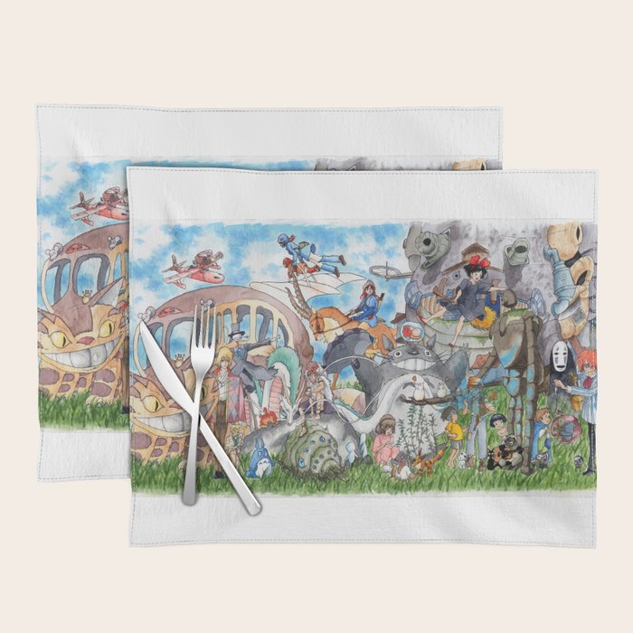 Miyazaki Tribute Placemat Gallery Image 1