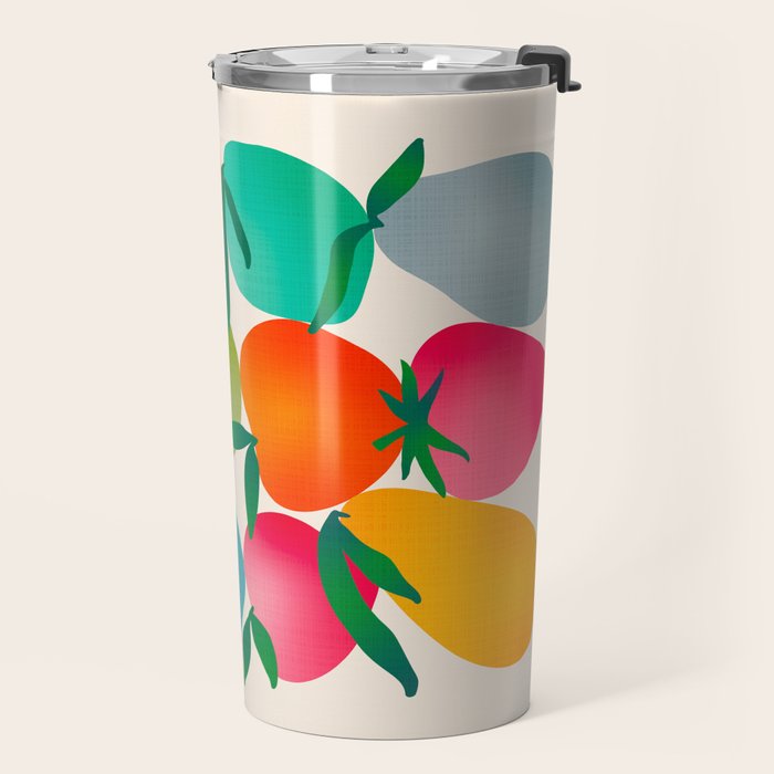 2025 BRIGHT FRUIT MARKET CALENDAR Travel Mug Gallery Image 2