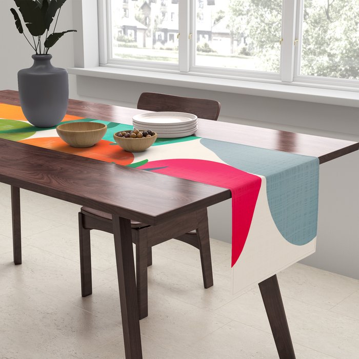 2025 BRIGHT FRUIT MARKET CALENDAR Table Runner Gallery Image 2