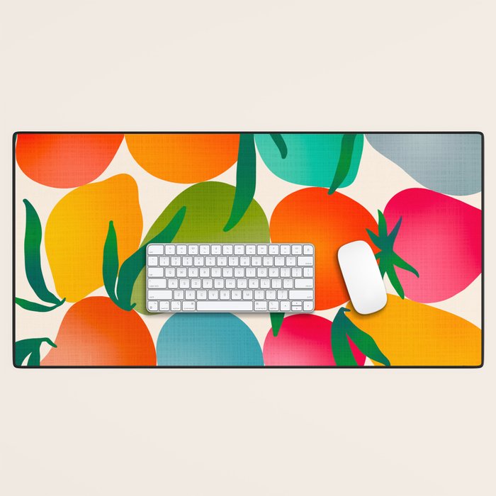 2025 BRIGHT FRUIT MARKET CALENDAR Desk Mat Gallery Image 1