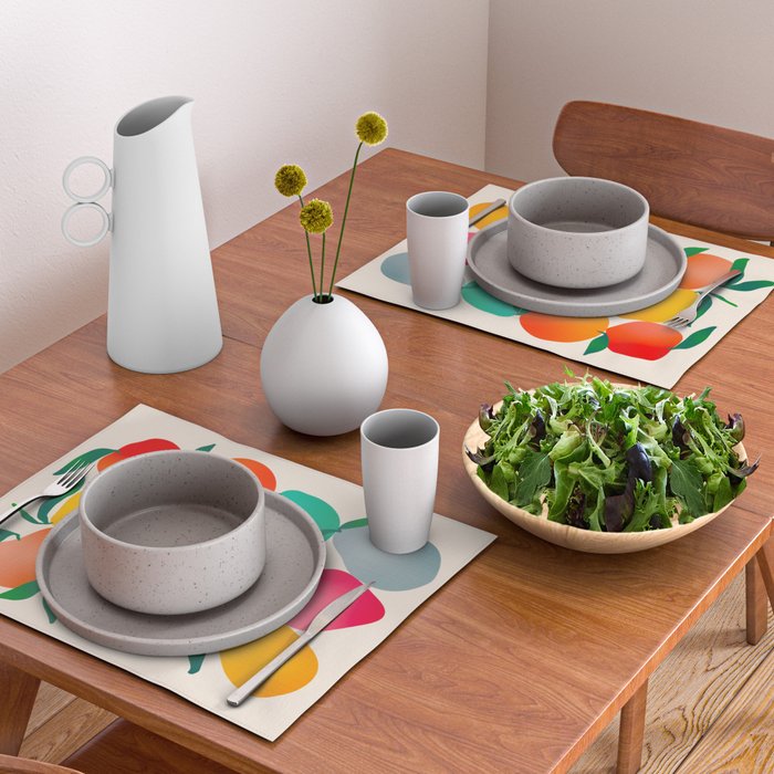 2025 BRIGHT FRUIT MARKET CALENDAR Placemat Gallery Image 2